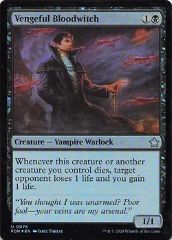 Vengeful Bloodwitch Foundations Foil - Image 1