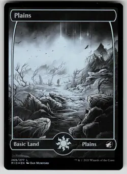 Plains () Foil L Innistrad: Midnight Hunt 269 NM - Image 1
