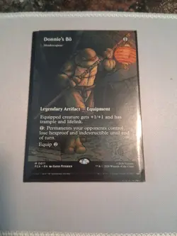 Donnie's Bo - Shadowspear (Borderless) TMNT Source Material Regular - Image 1