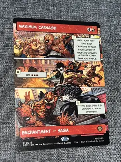 MTG Maximum Carnage 0225 Regular (Borderless) R Marvel's Spider-Man NM/M SPM - Image 1