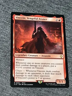 Vincent, Vengeful Atoner - 0064 - NM - Commander: FINAL FANTASY - MTG Non Foil - Image 1