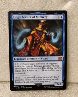 GOGO, MASTER OF MIMICRY mtg NM-M Final Fantasy 1 Mythic - Image 1