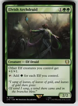 Elvish Archdruid Normal R The Lord of the Rings 237 NM - Image 1