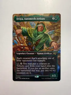 Oviya, Automech Artisan (Borderless) 359 MTG Aetherdrift - Image 1