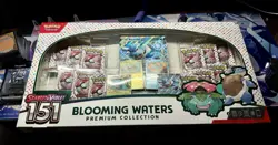 Pokemon TCG-Scarlet and Violet 151: Blooming Waters Premium Collection Sealed - Image 1