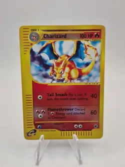 Pokemon TCG Charizard Expedition Reverse Holo Card 39/165 LP+ NM- - Image 1