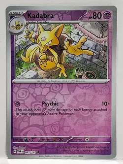 Kadabra #81/167 Twilight Masquerade 2024 Reverse Holo Pokemon TCG - Image 1