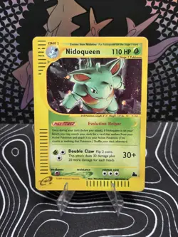 Pokemon Nidoqueen Skyridge 22/144 110 HP Rare Holo 2003 TCG Card - Image 1