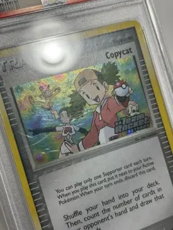PSA 7 - Copycat Reverse Foil Stamped (#83, 2004 Pokemon EX Team Rocket Returns) - Image 2