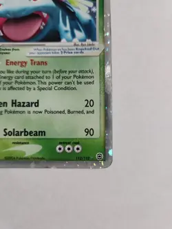 Venusaur ex 112/112 Holo Rare EX Fire Red & Leaf Green Pokemon Card - Image 4