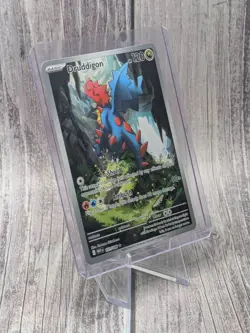 Pokemon Druddigon 151/086 Illustration Rare SV11W White Flare NM - Image 3