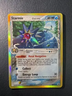 Pokemon TCG Vintage EX Delta Species Holo 2 Bundle: Starmie 15/113 Crobat 2/113 - Image 3