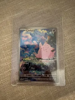 Pokemon Card Clefairy Perfect Order 094/088 Illustration Art Full Art Holo - Image 3