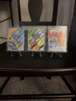Pokemon First Partner Illustration Collection Series 1 Kanto Gen 1 Starter Set - Image 1