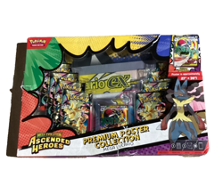 Pokemon TCG Ascended Heroes Lucario Poster Collection Box - Image 1