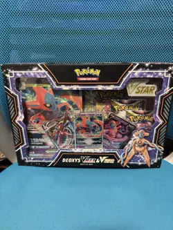 Pokemon Deoxys VMAX & VSTAR Battle Box Sealed - Image 1