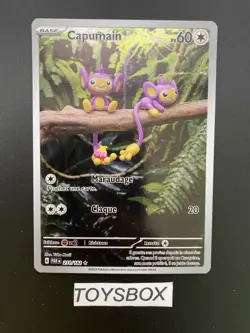Carte Pokemon Capumain AR 211/182 / Bloc EV Faille Paradoxe EV4 / NEUF FR - Image 2