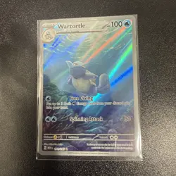 Pokemon Wartortle 171/165 Sv: Scarlet & Violet 151 IR Illustration Rare - Image 3