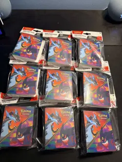 Pokemon TCG Phantasmal Flames Mini Portfolio NO PACKS X9 Lot - Image 1