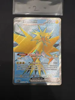 Zapdos ex 192/165 Pokemon Sv: Scarlet & Violet 151 Ultra Rare - Image 1