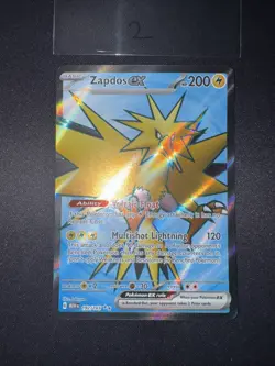 Zapdos ex 192/165 Pokemon Sv: Scarlet & Violet 151 Ultra Rare - Image 2