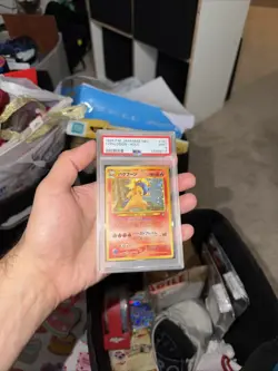 PSA 9 MINT Pokemon Typhlosion Japanese Neo 1 #157 1999 Genesis #17 - Image 1