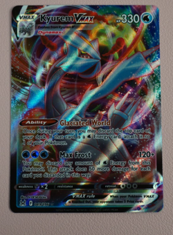 Pokemon TCG Kyurem VMAX 49/196 Ultra Rare Holo - Image 1