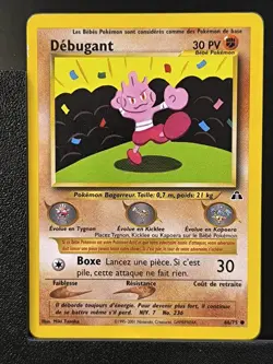 Carte Pokemon Debugant 66/75 Edition 2 Ed 2 Neo Discovery Wizards FR 8 - Image 2