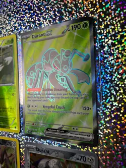 Pokemon TCG: Full Art 215/191 Durant ex; BREAKpoint Reverse Holo 9/122 Durant - Image 3