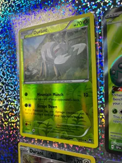 Pokemon TCG: Full Art 215/191 Durant ex; BREAKpoint Reverse Holo 9/122 Durant - Image 4