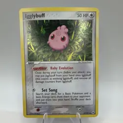 The Pokemon Company Igglybuff 37/101 Hidden Legends Reverse Holo Uncommon NM/LP - Image 1