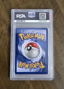 POKEMON 1999 Fossil #10 LAPRAS Holo PSA 8 RARE - Image 2