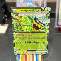 Pokemon 2025 Teal Mask Ogerpon ex 012/131 Prismatic Evolutions - PRE EN Holo | E - Image 1