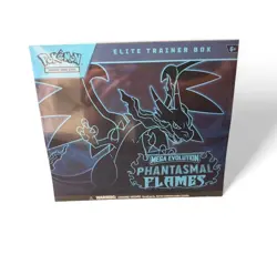 Factory Sealed Pokemon TCG Mega Evolution Phantasmal Flames Elite Trainer - Image 1