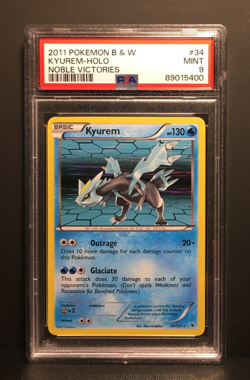 2011 Kyurem Holo | Noble Victories | PSA 9 Mint | englisch | Pokemon - Image 1