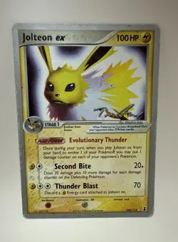 Jolteon ex #109/113 2007 World Championship Decks (Tom Roos) Pokemon Played - Image 1