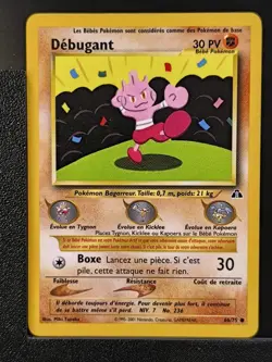 Carte Pokemon Debugant 66/75 Edition 2 Ed 2 Neo Discovery Wizards FR 2 - Image 2
