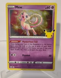 Mew - 011/025 - Holo Rare - Celebrations - Pokemon TCG - Image 1
