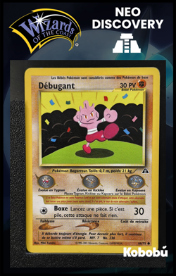 Carte Pokemon Debugant 66/75 Edition 2 Ed 2 Neo Discovery Wizards FR 5 - Image 1
