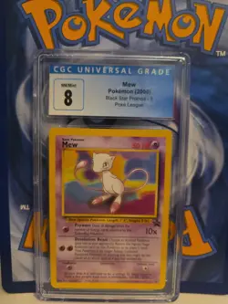 MEW #8 BLACK STAR PROMO Pokemon CGC 💎 - Image 1