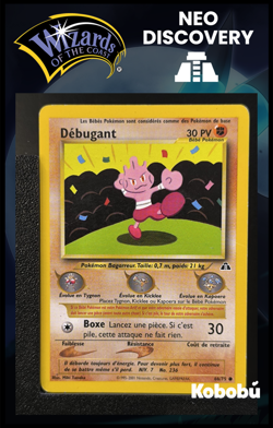 Carte Pokemon Debugant 66/75 Edition 2 Ed 2 Neo Discovery Wizards FR 7 - Image 1