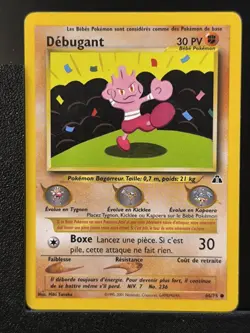 Carte Pokemon Debugant 66/75 Edition 2 Ed 2 Neo Discovery Wizards FR 7 - Image 2