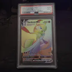 Pokemon Gardevoir VMAX Secret Rare 076/073 Champion's Path Full Art Holo PSA 9 - Image 1