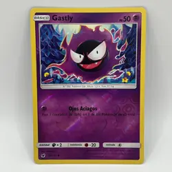 Pokemon Crimson Invasion Reverse Holo Spanish Gastly 36/111 NM - Image 1