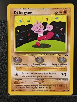 Carte Pokemon Debugant 66/75 Edition 2 Ed 2 Neo Discovery Wizards FR 3 - Image 2