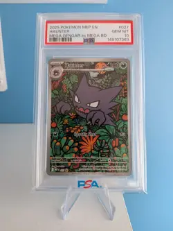 PSA 10 Haunter Illustration Rare #027 2025 Pokemon Black Star Promo - Image 1