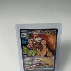 Pokemon Arven's Mabosstiff EX 235/182 Special Illustration Rare Destined Rivals - Image 2