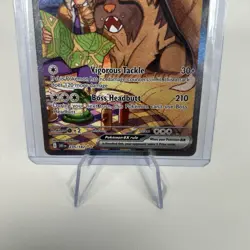 Pokemon Arven's Mabosstiff EX 235/182 Special Illustration Rare Destined Rivals - Image 3