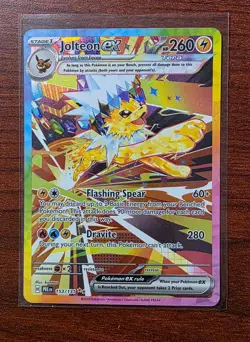 Pokemon Jolteon ex Sv: Prismatic Evolutions Special Illustration Rare Holo 153/… - Image 1