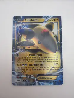 Ampharos EX 27/98 - Pokemon Ancient Origins XY Ultra Rare Card - Image 1